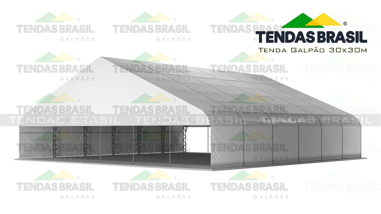 tenda galpão 30×30