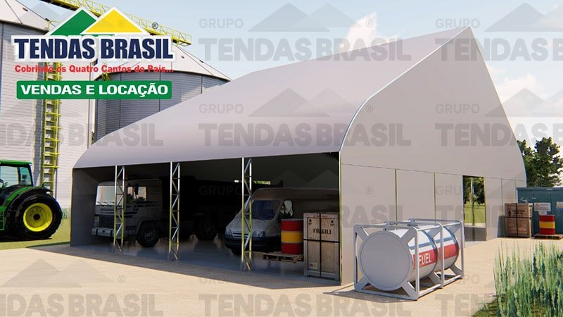 Galpão Lonado no Agronegócio: proteção e mobilidade